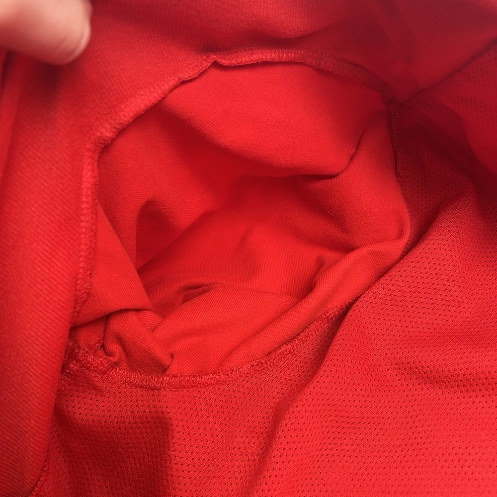 NIKE Ohio State Buckeyes Full Zip Jacket Mens Large‎ Red Windbreaker Block O - Picture 15 of 16